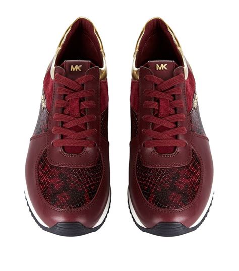 michael kors sneakers red|michael kors sneakers clearance.